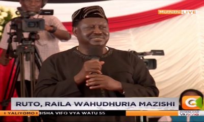 Raila Odinga's speech at musician Joseph Kamaru's funeral