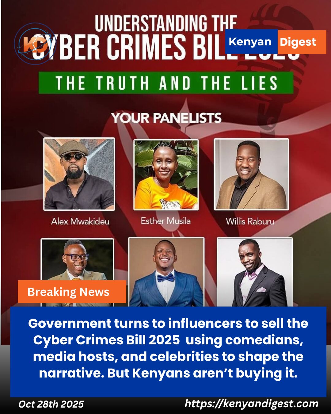 The government is paying influencers to defend a law that threatens online freedom.