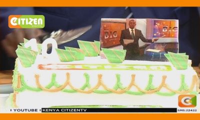 Hussein Mohamed's last moments in Citizen TV studios, with colleagues