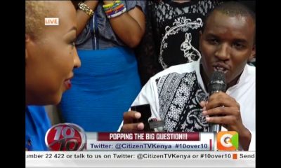 Love made on the ten…..Singer Vivian proposed to live on TV #10Over10