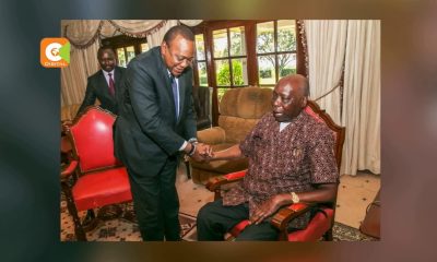 Uhuru visits Daniel Moi