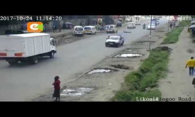 Drama as motorist runs over police officer