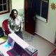Woman caught on camera stealing a laptop from a Nairobi school