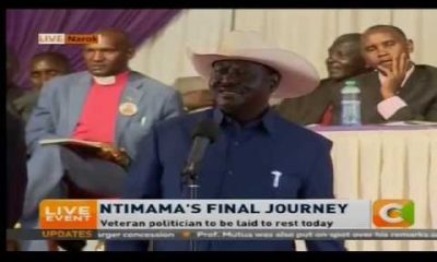 Ntimama was an ODM die hard, Raila