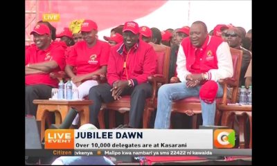 Young Ryan moves crowd at Jubilee Party launch, Kasarani