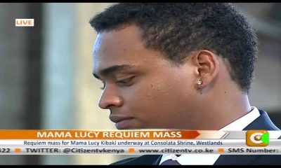 Mama Lucy Kibaki Tribute From Grandchildren At Requiem Mass