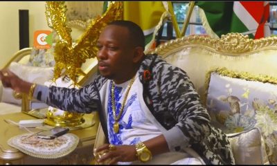 Governor Sonko working from his Machakos home