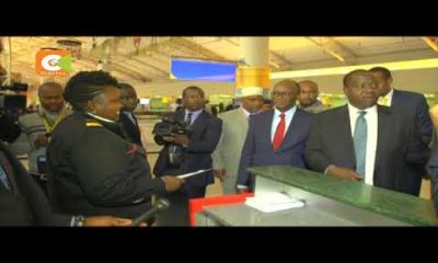 CS Matiang’i makes abrupt inspection of JKIA