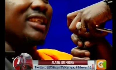 Willy Paul calls Alaine live on TV… This is what she said about their 'marriage' #10Over10