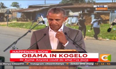Obama's speech at the launch of Sauti Kuu Foundation in Kogelo #ObamaInKenya