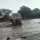 Lorry swept away by floods  in Turkana