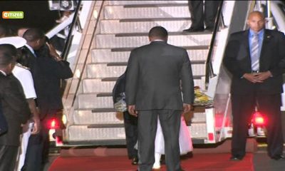 President Barack Obama finally arrives in Kenya