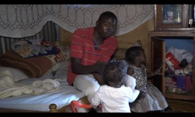 Mwanafunzi wa chuo kikuu cha Nairobi huuza maji