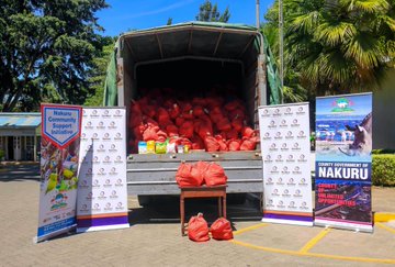 KenGen Donation to residents of Nakuru County