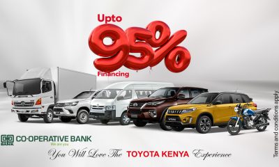 Great Deal: Co-op Bank Announces Partnership To Finance Toyota Kenya Vehicles