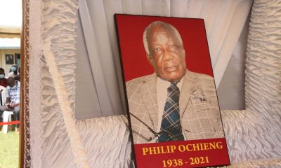 ?The silent man; Philip Ochieng, laid to rest