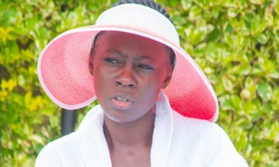 Akothee clashes with Kenya Power staff at her private home