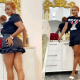 Naija Nollywood actress Ini Edo causes an uproar online after sharing new fashion photos