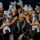 Nigerian businessman Pretty Mike storm his friend’s wedding with his 6 wives stealing the show