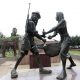 Children of true heroes holding on to tattered dreams