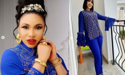 Drama erupts as actress Tonto Dikeh brags about failing out with Bobrisky