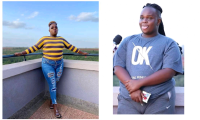 [PHOTOS] Crossdresser Kinuthia photos showing map of private parts causes a storm online