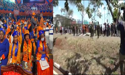 Chaotic Scenes as Wanjigi Storms ODM NDC With His Rowdy Supporters