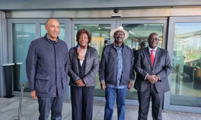 Details of Raila’s One-Week Trip to The UK