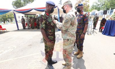 US AFRICOM Awards Three KDF Officers For Heroic Actions During Manda Base Attack