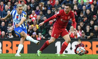 EPL Match that will be shown at K24 TV on 12th March 2022, Brighton VS Liverpool