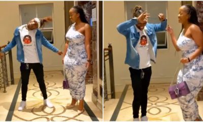[WATCH] Musician Jovial meets Moya David on stage dancing her hit Mi Amor