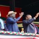 Tense Moment as Kalonzo Holds Uhuru, Raila Hostage at State House
