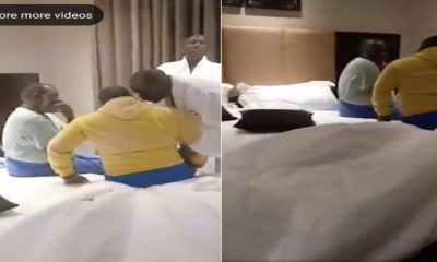 Awkward Video as Linturi is Caught in Hotel Room With Married Woman