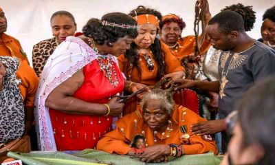 She Mourned: Controversy as Mama Ngina Shaves Field Marshal Muthoni’s 70-Year-Old Dreadlocks
