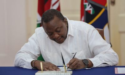 Uhuru Signs Five Parliamentary Bills Into Law