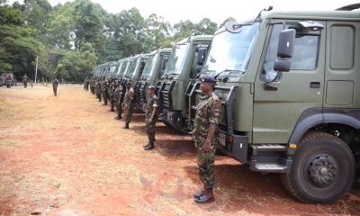 China Donates Military Vehicles and Engineering Equipment to Kenya