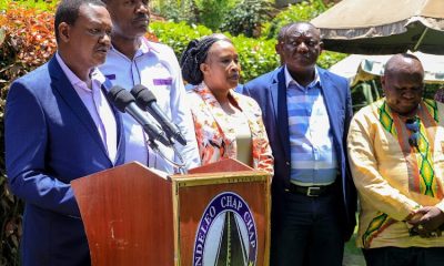 Kalonzo Wants to Sink Azimio, Says Mutua