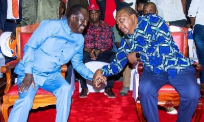Uhuru, Raila Get Top Posts in New Azimio-One Kenya Coalition