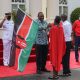 Uhuru Hands Over National Flag to Kenya’s Deaflympics Team