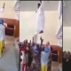 [Video] Juju, Real or Drama!! Church left in shock as flying pastor ascend to heaven