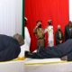 Kibaki Body Viewing: Sombre Mood as Uhuru Tears Virtually Come Out