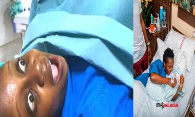 Singer Nadia Mukami Shares Video in The Labour Ward