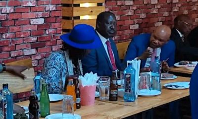 Raila Treats Martha Karua to a Fish Meal