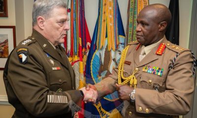 KDF Boss Kibochi Meets With US General Mark Milley