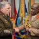 KDF Boss Kibochi Meets With US General Mark Milley