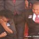 David Sankok Unable to Control Tears as Suicide Son Laid to Rest