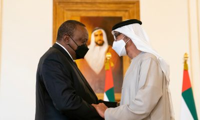 Uhuru in Abu Dhabi to Mourn Late UAE President