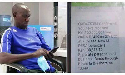 Man who returned wrongly sent 100K, wants school fees for his kids