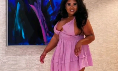 Top Tiktoker Stunning Tina says she has to warn men over her big curves before dating
