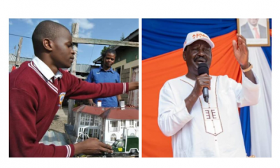 Narok kid who gifted Raila Odinga a statehouse model, gift returned
